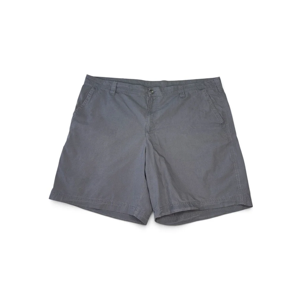 Columbia Men's Washed Out Chino Shorts Size 42 Gray Cotton 8